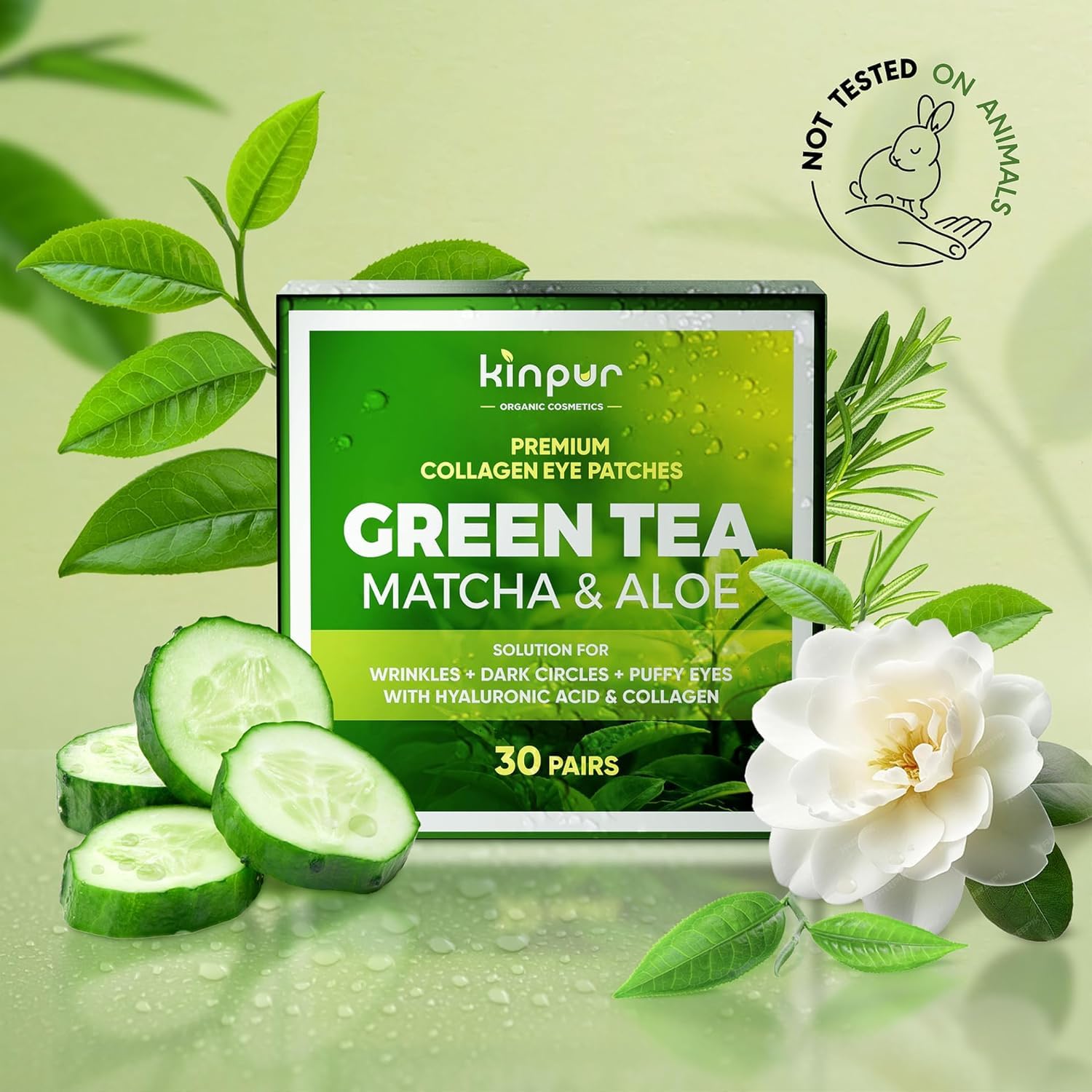 Parche Kinpur con cafeína para deshinchar y revitalizar.