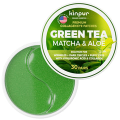 Parche ocular Kinpur con matcha verde para despertar la mirada.