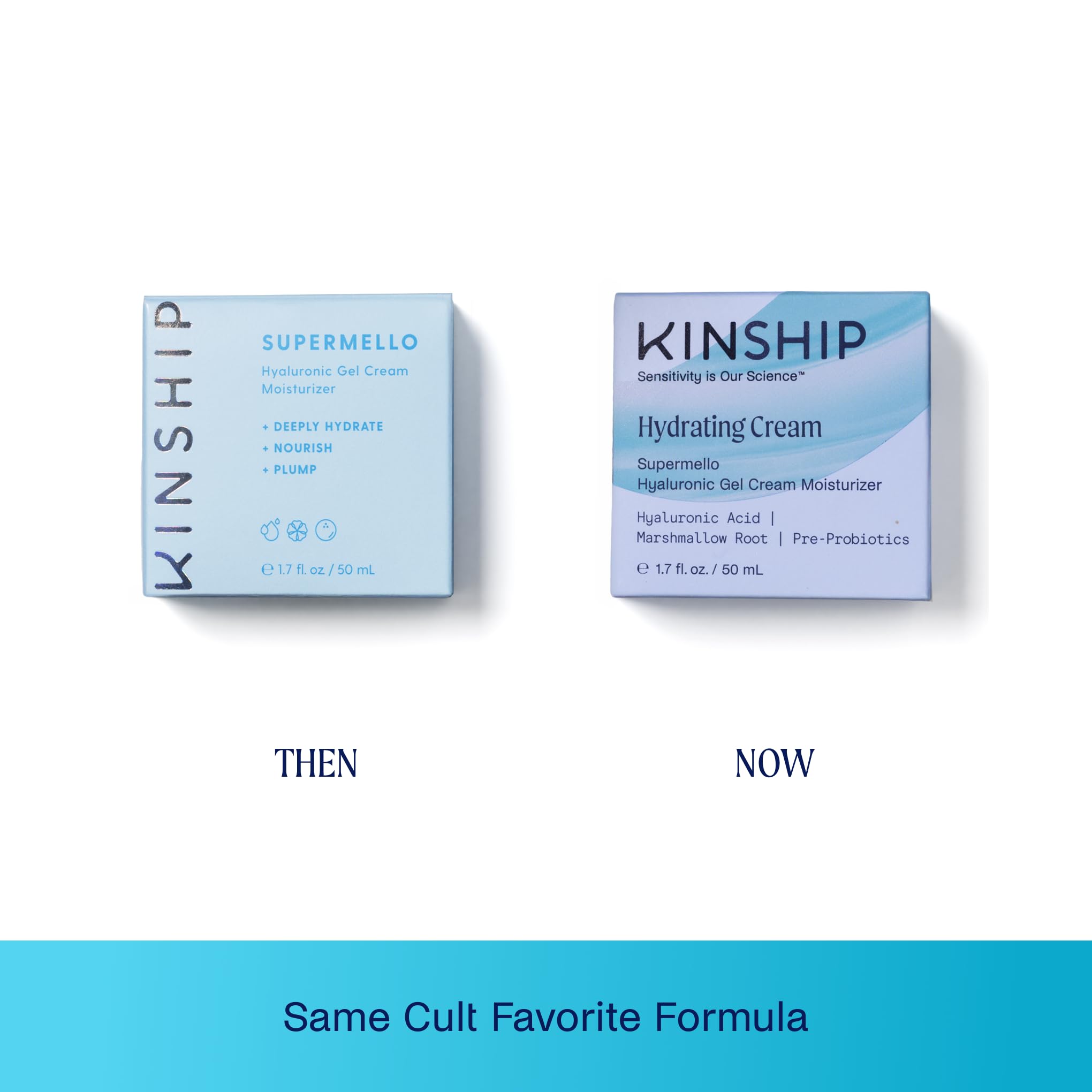 Kinship Supermello con tecnología Kinbiome basada en plantas fortalece barrera cutánea.
