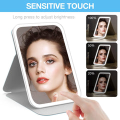 Kintion, espejo con control táctil para ajustar el brillo