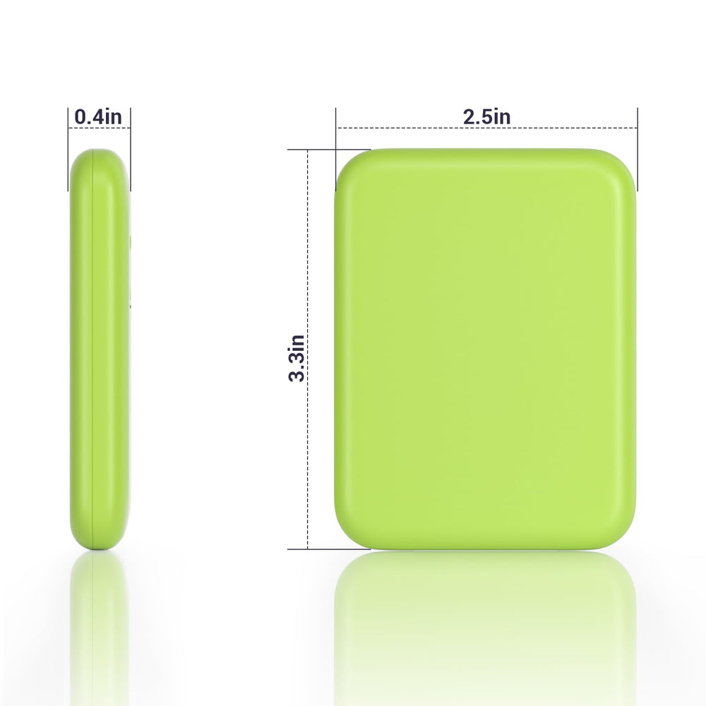 Kintion espejo-regalo elegante verde menta para ocasiones especiales.