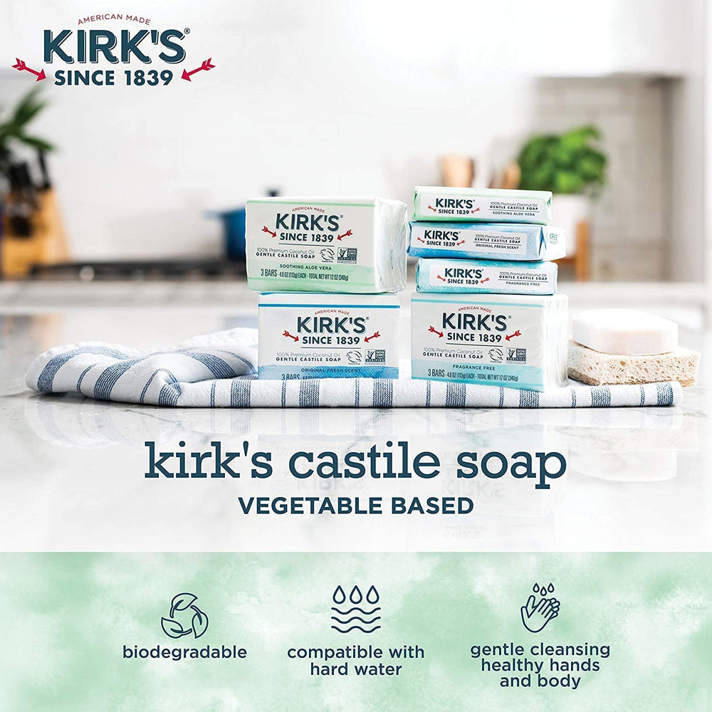 Presentación de 4 onzas para uso diario de Kirk's.