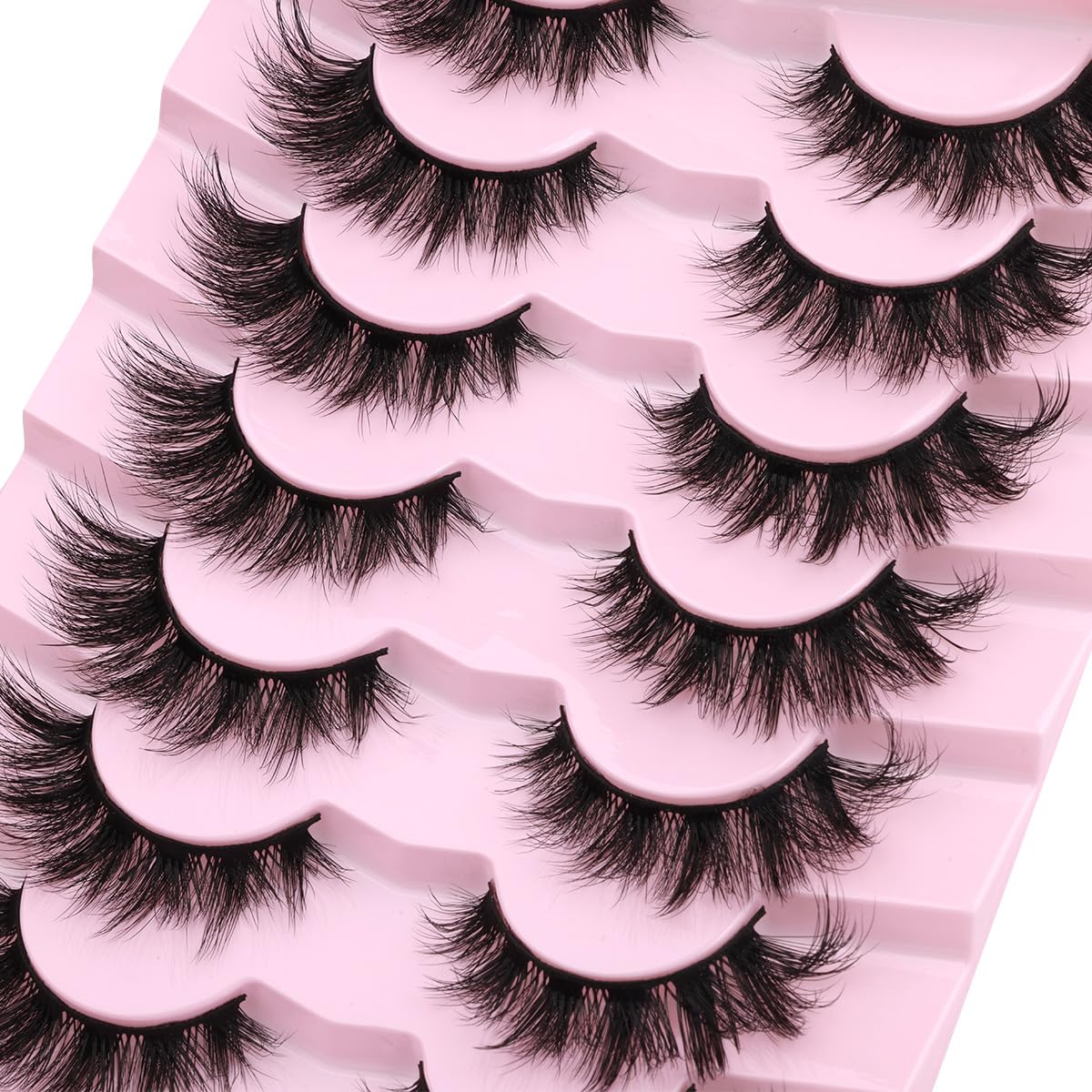 Kiromiro diseño 3D mink falso con efecto wispy natural para uso diario