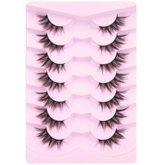 Kiromiro pelo sintético mink ligero para un look delicado.