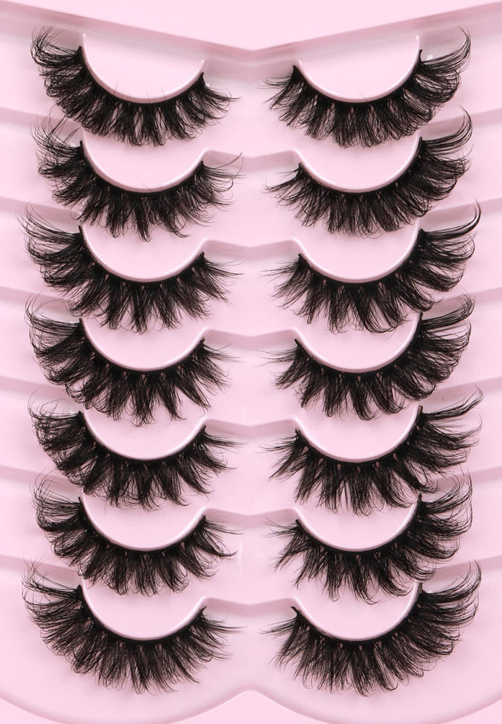 Kiromiro Pestañas 6D Esponjosas 17mm, volumen intenso para un look impactante.