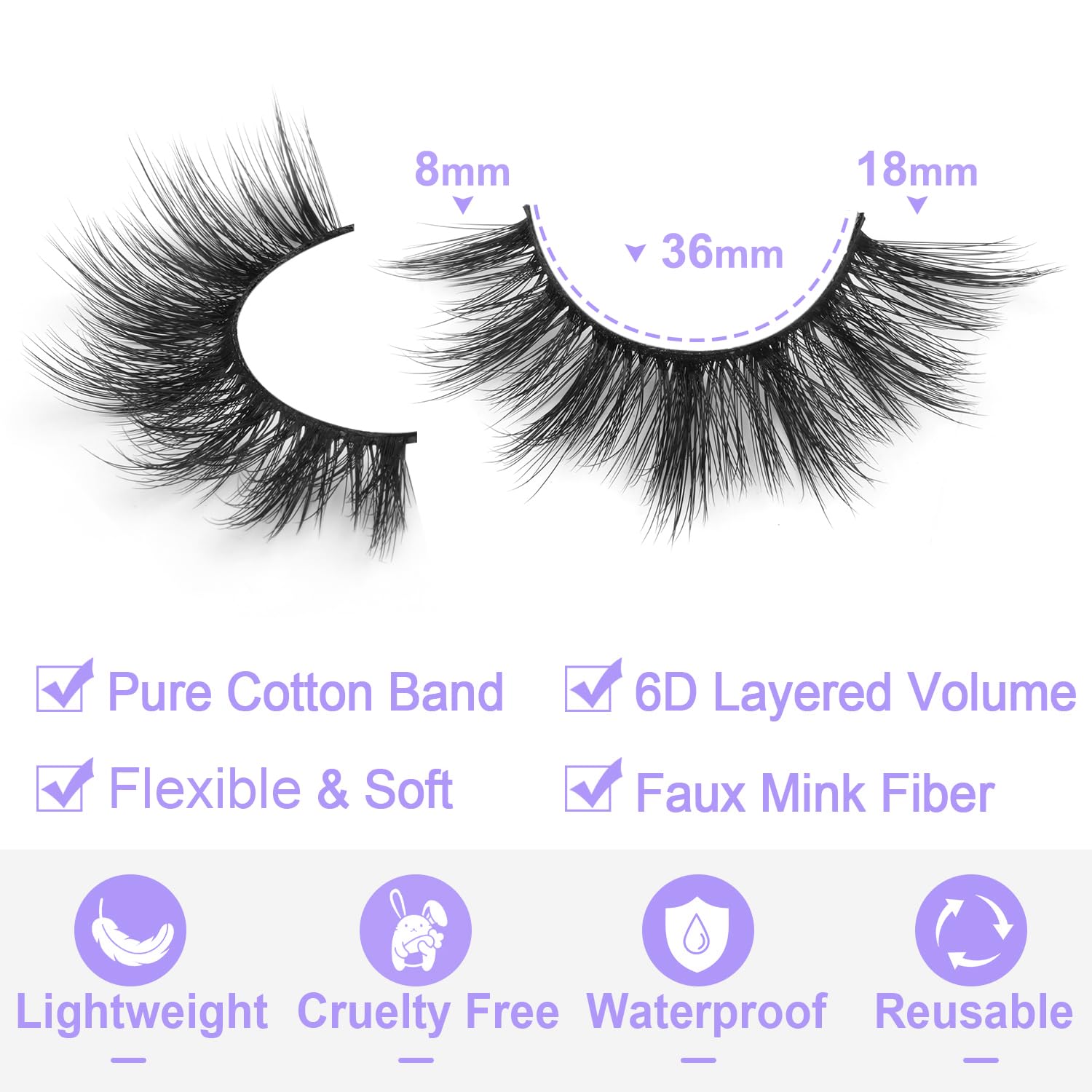 Kiromiro Pestañas estilo cat eye, alarga la mirada y agranda ojos.