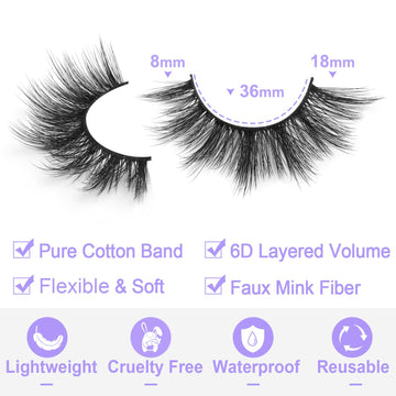 Kiromiro Pestañas estilo cat eye, alarga la mirada y agranda ojos.