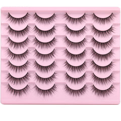 Pestañas Kiromiro falsas de 12mm con aspecto natural para un look suave