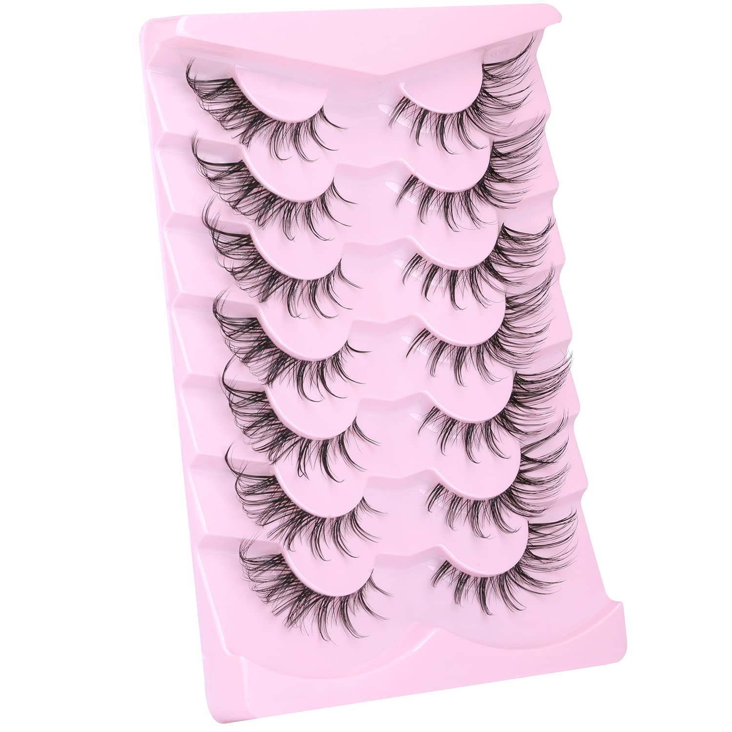 Kiromiro pestañas libres de crueldad para un look sin esfuerzo.