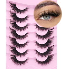 Kiromiro Pestañas Ojo Zorro 18 mm para un look alargado y definido.