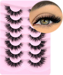 Kiromiro pestañas planas imita mink para look natural diario