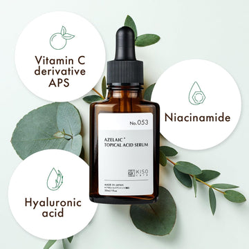 KisoCare Textura serum suave y humectante, se extiende con facilidad.