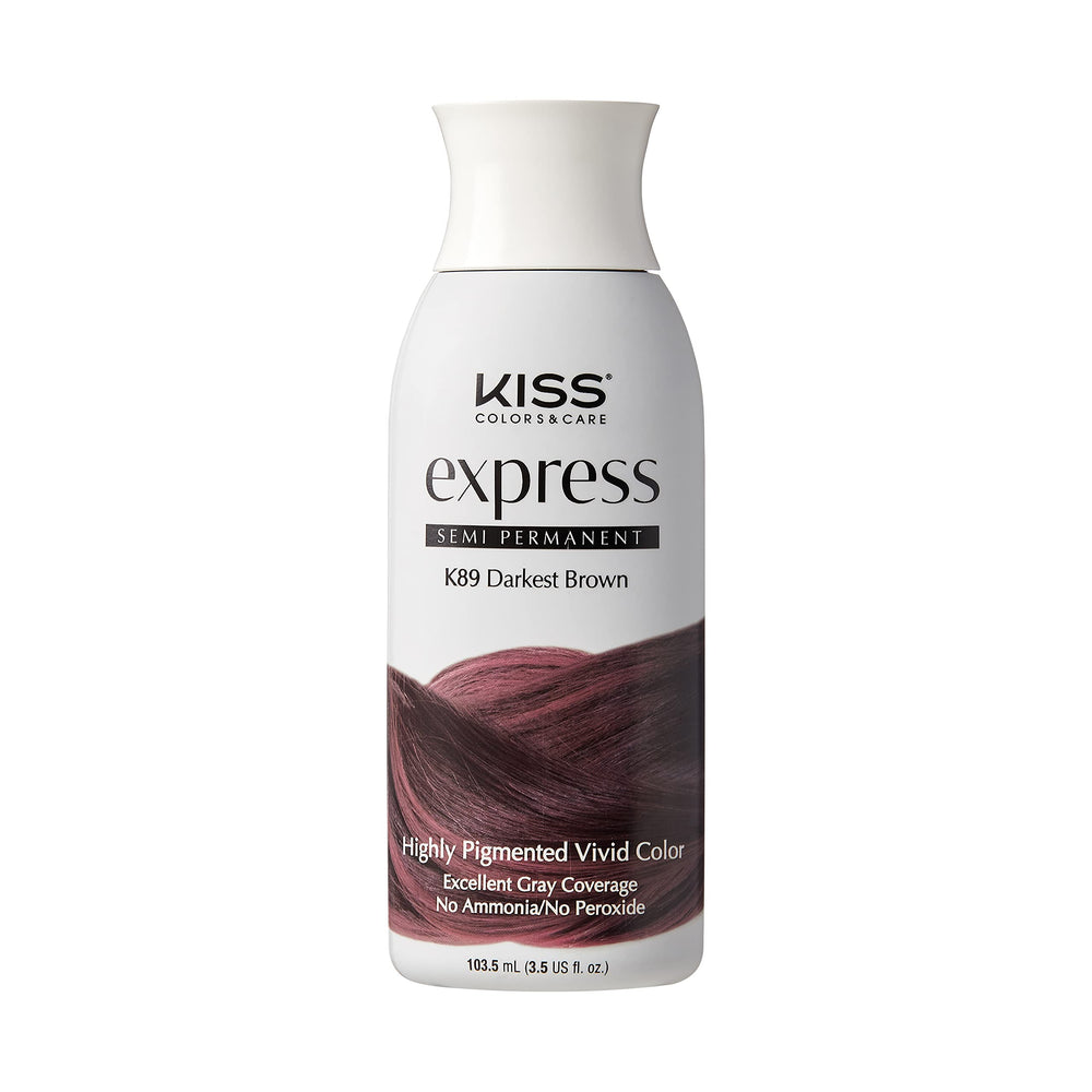 Kiss Express Tinte semipermanente color vivo para cabello vibrante