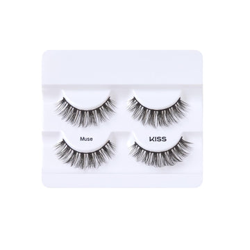 KISS Muse 14mm textura ultrafina que imita mink real