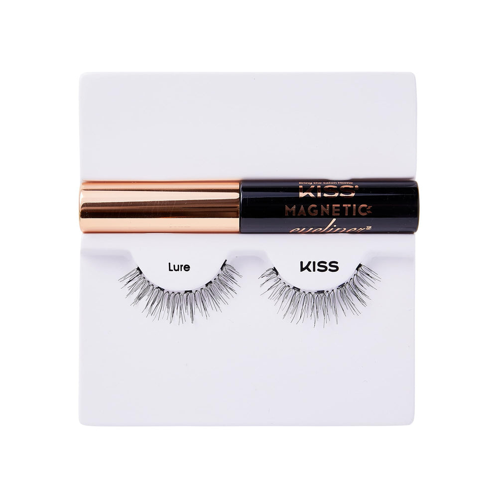 KISS Lure fórmula fortificada con biotina para cuidado de pestañas.