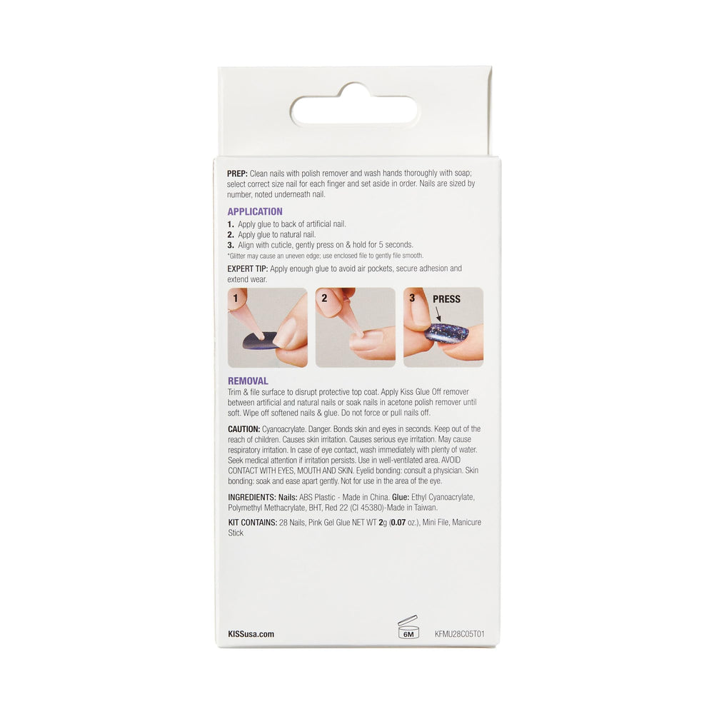 Aplicación rápida en casa con Kiss Gel Fantasy.