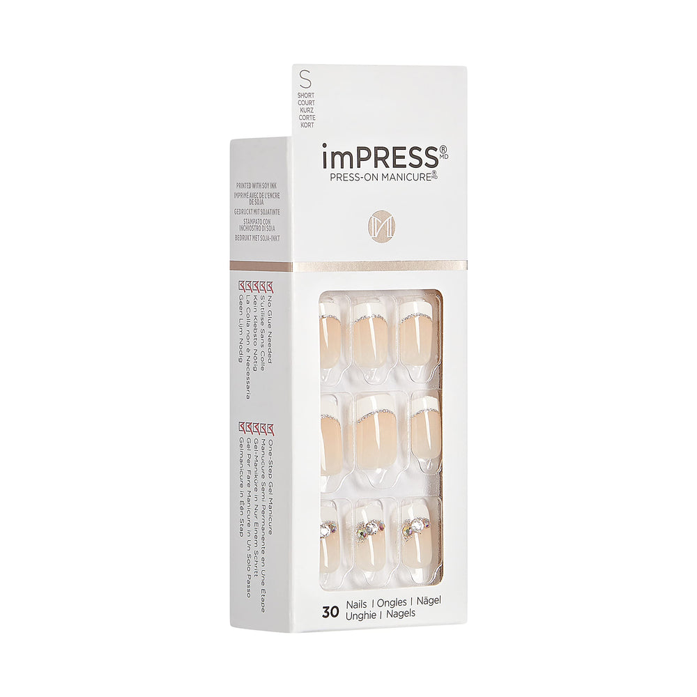 KISS imPRESS adhesion-super-sosten: fijación duradera sin pegamento.