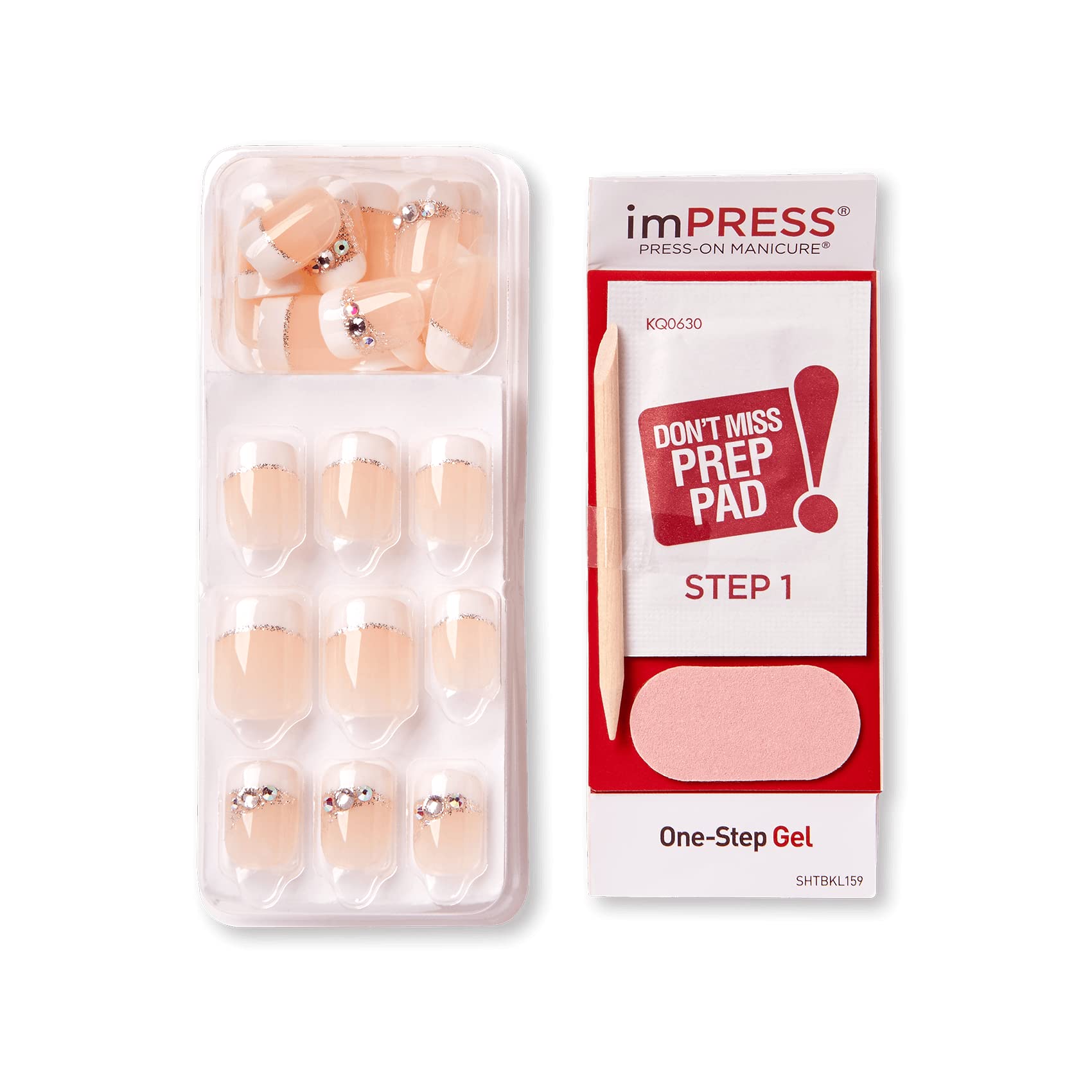 KISS imPRESS uñas-cristales-3d: detalles elegantes para ocasiones.