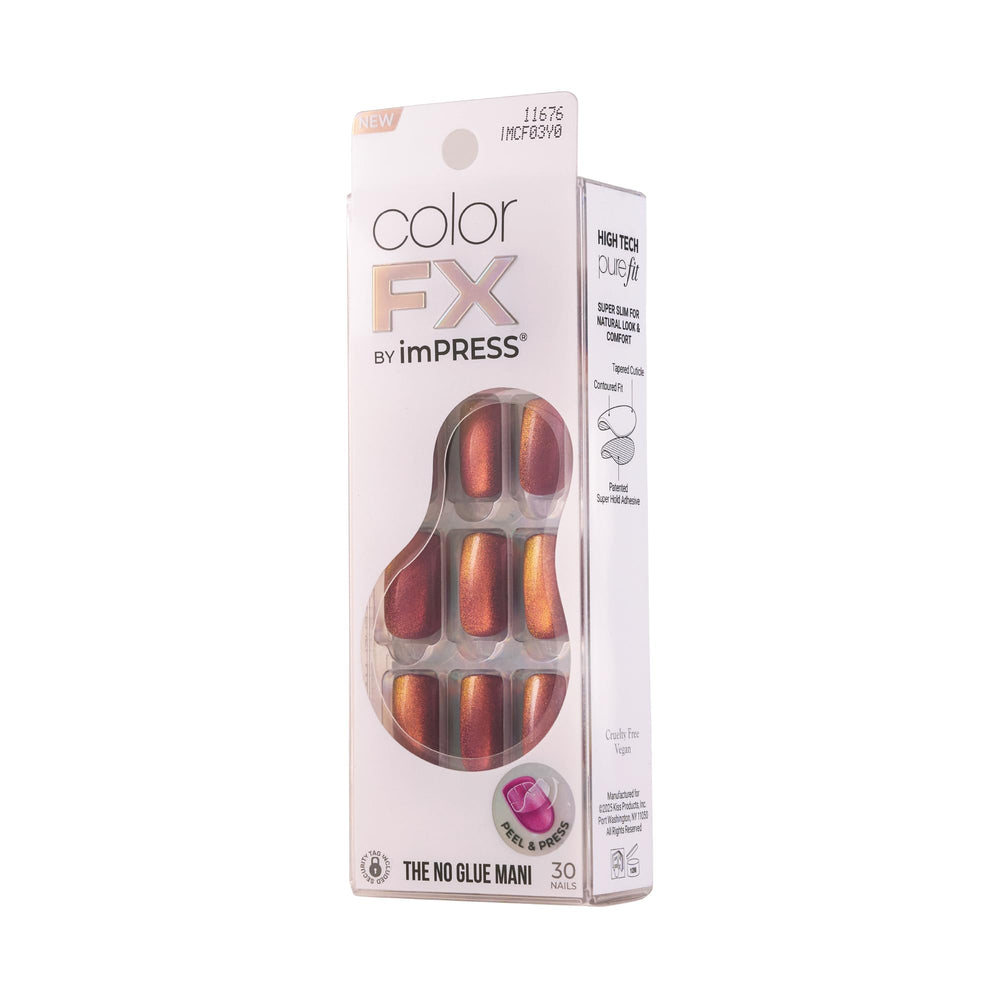 KISS imPRESS Color FX lima mini para dar forma.