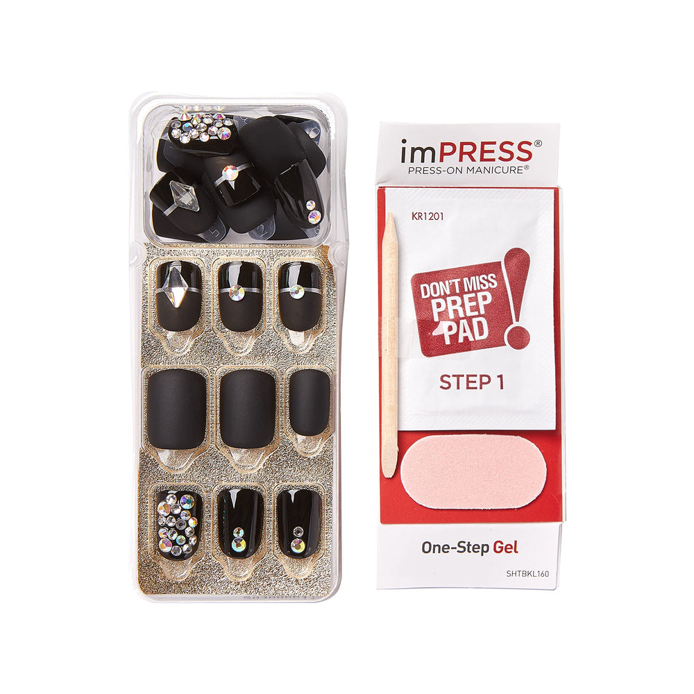 KISS imPRESS Lavish brillo y lujo para uñas impactantes