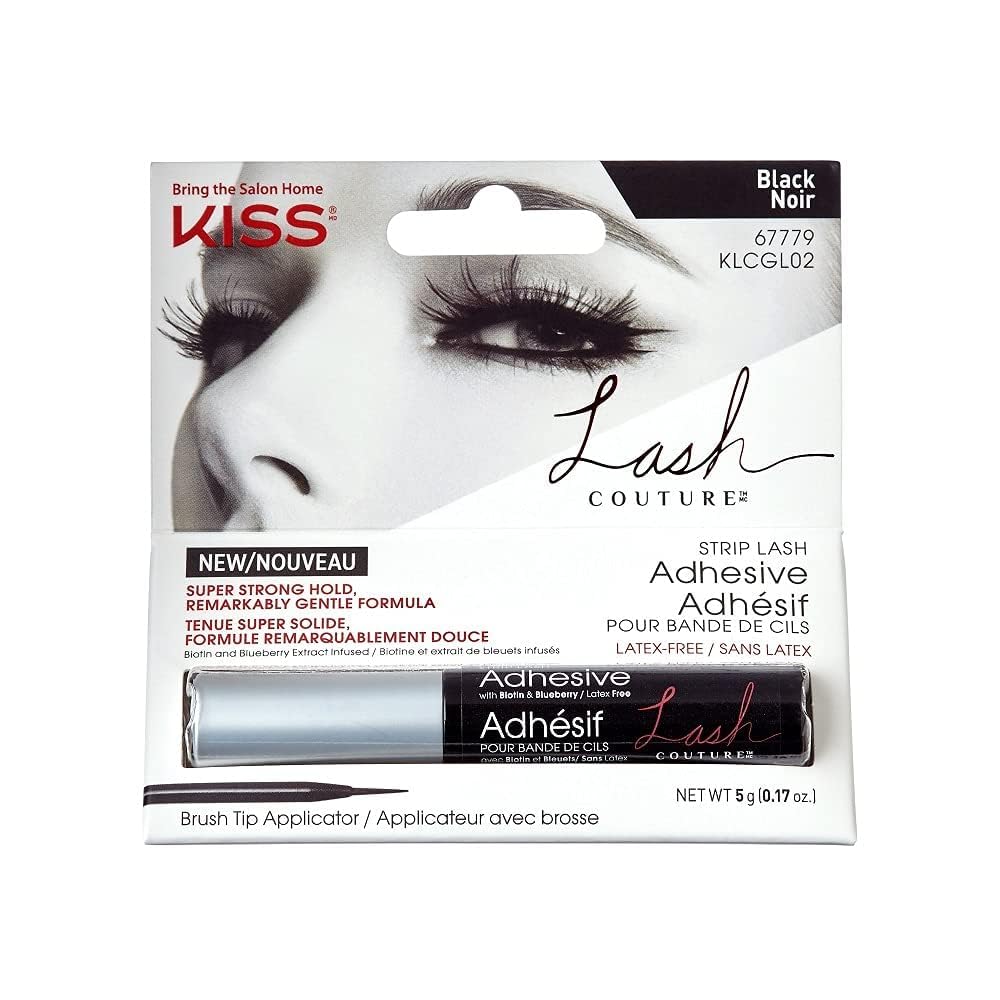KISS Lash Couture: fijacion extra fuerte para look de pestanas duradero.