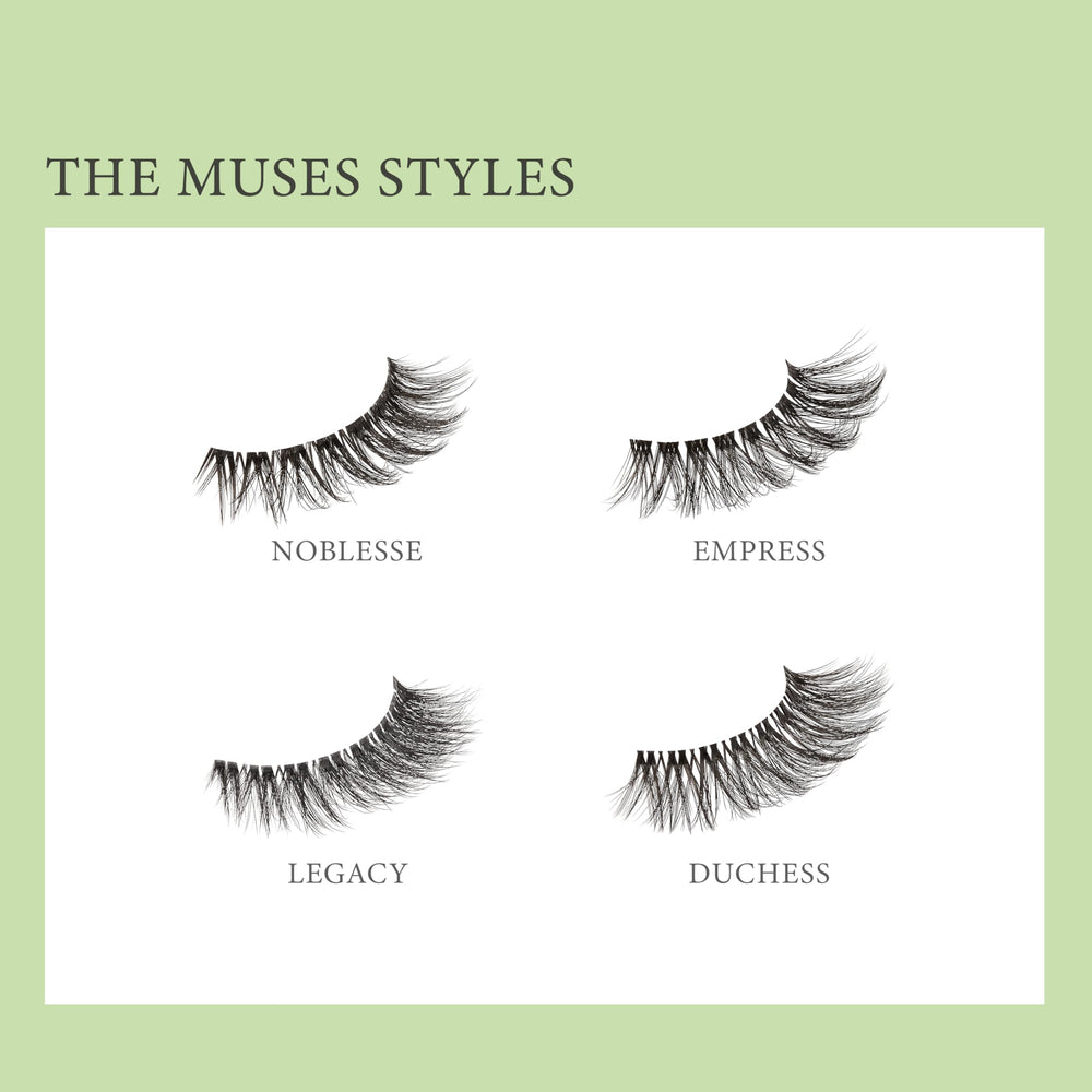 KISS Lash Couture Muses Duchess 16mm, banda flexible para mayor comodidad