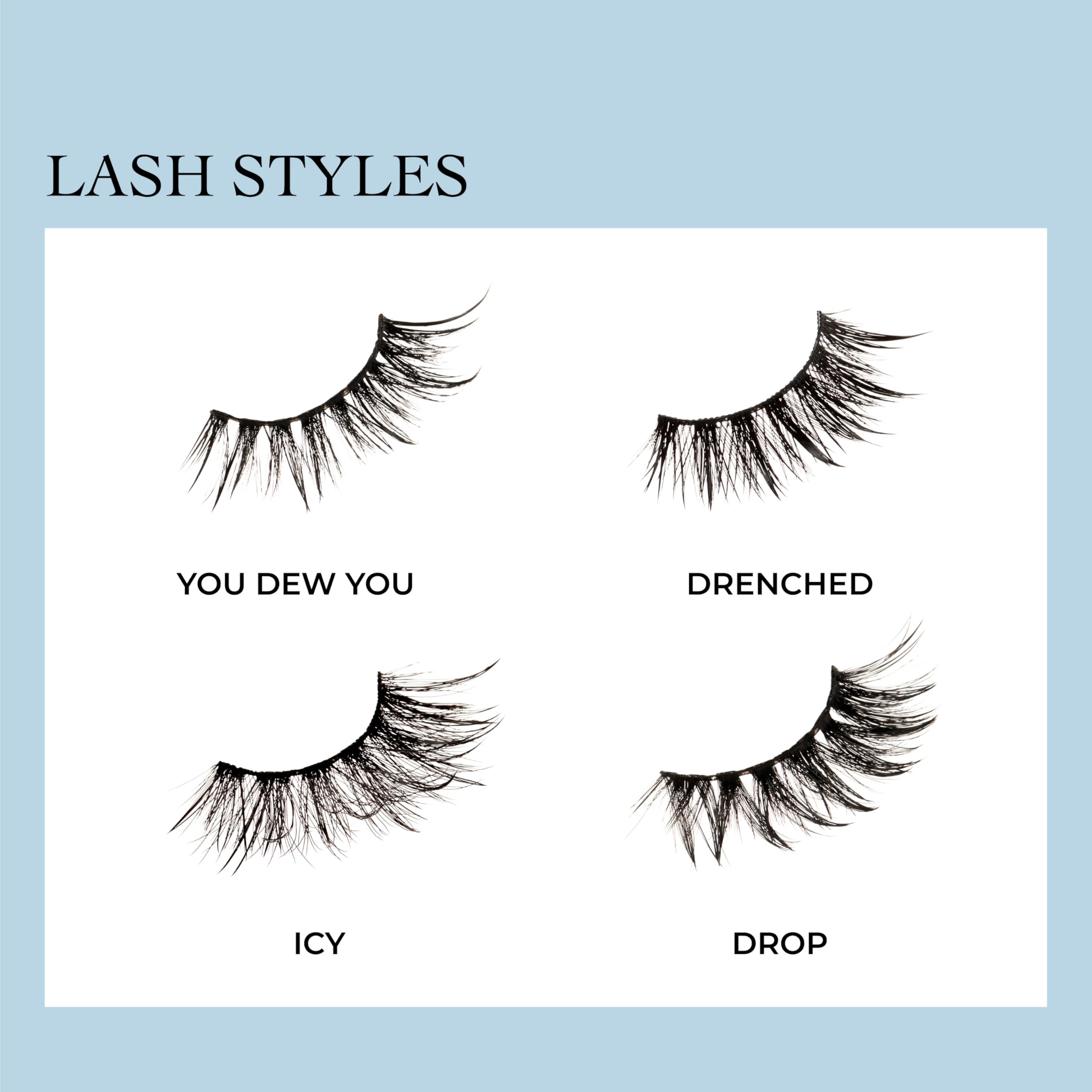 KISS Lash Drip patrón crisscross realza el volumen con sutileza