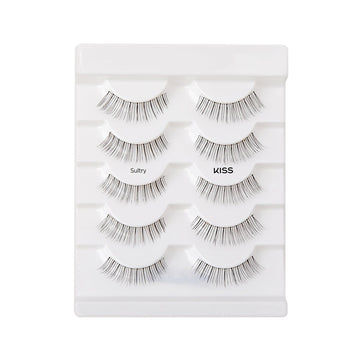 KISS Looks So Natural Sultry 12 mm, reutilizables hasta 10 veces con cuidado.