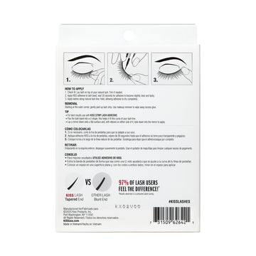 KISS Looks So Natural Sultry 12 mm, variedad de estilos para looks diarios.