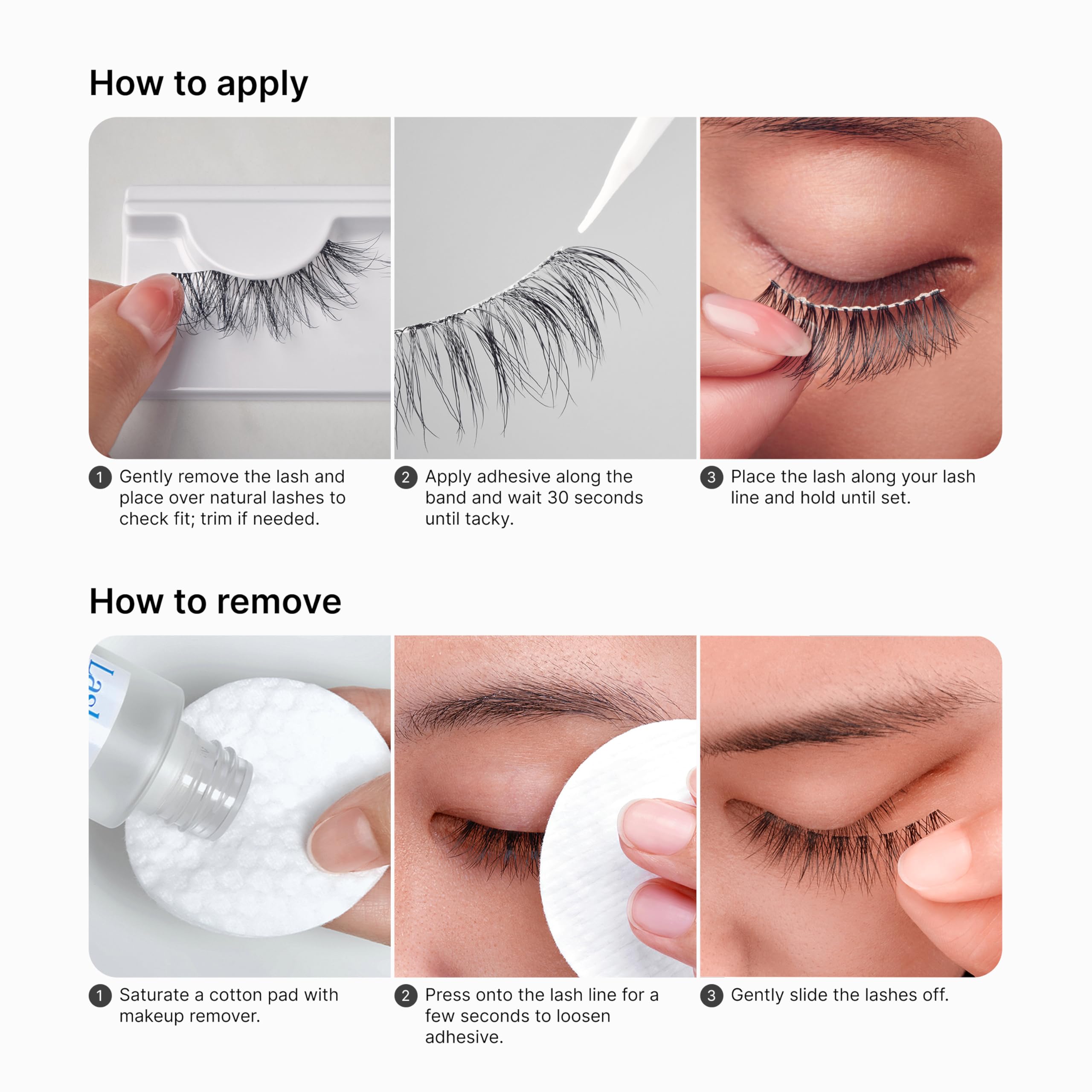 KISS LuXtensions-flat-lash-tecnologia: banda ultra fina para mayor comodidad