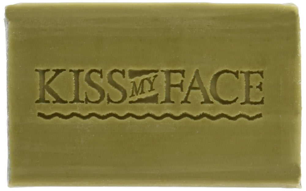 Kiss My Face Jabón en Barra de 8 oz, presentación familiar para higiene diaria