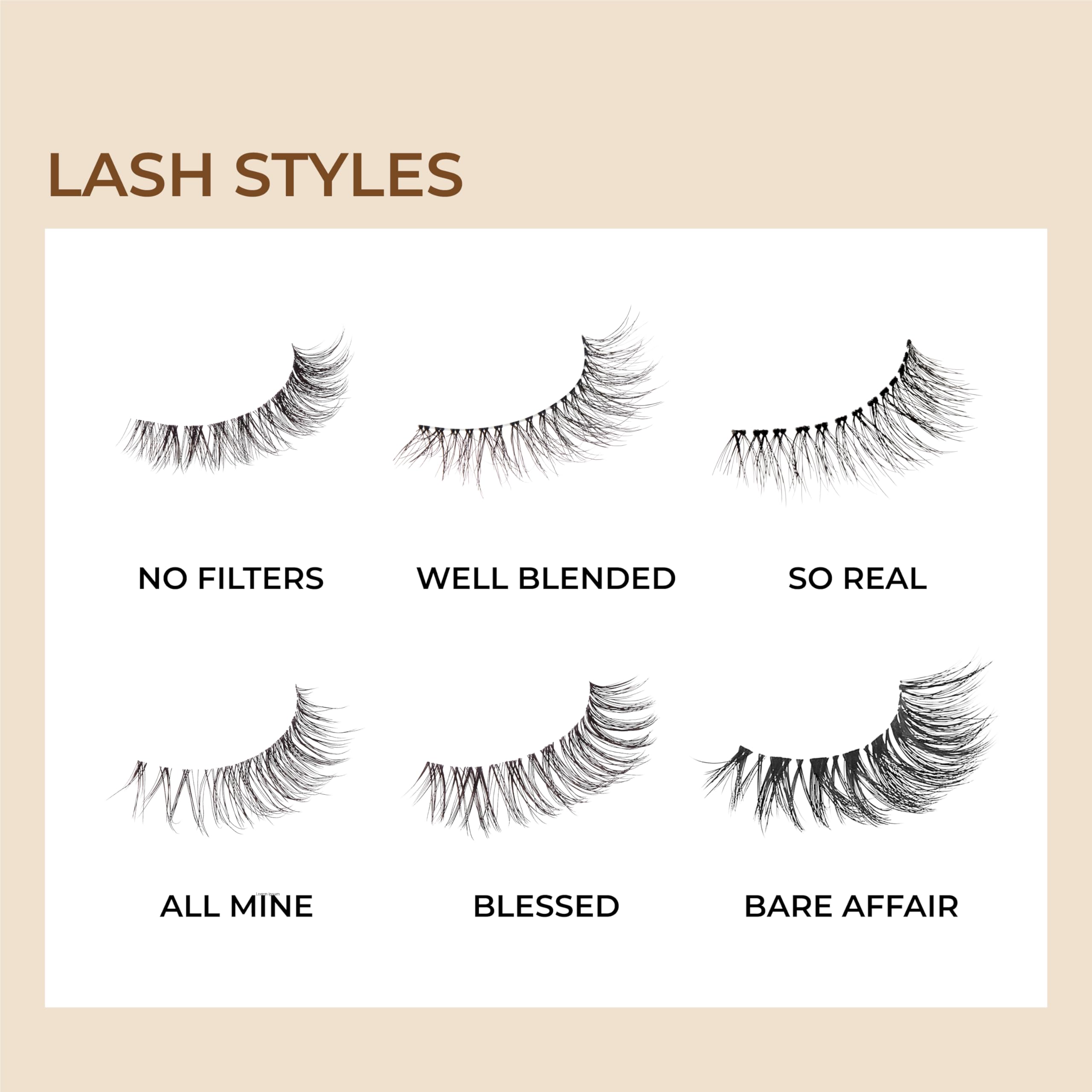 Aplicación rápida y sencilla con KISS My Lash Bare Affair.