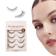 KISS Pearlla: estuche con 4 pares para look natural diario