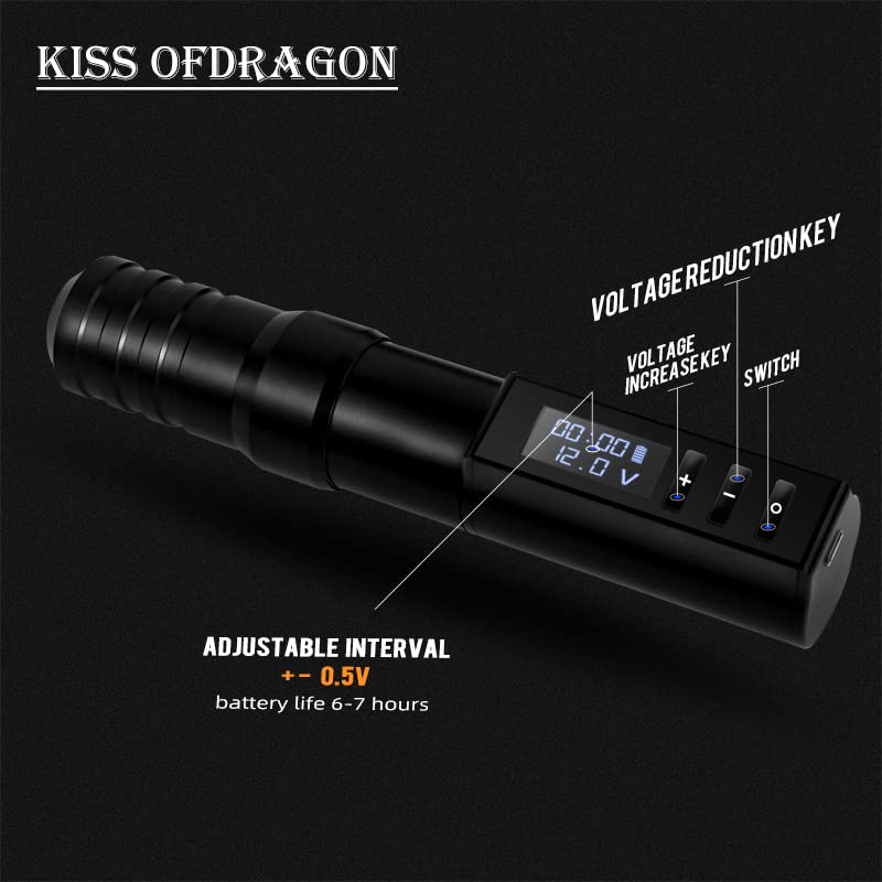 Kiss of Dragon: cartuchos de aguja compatibles para perfilar y sombrear