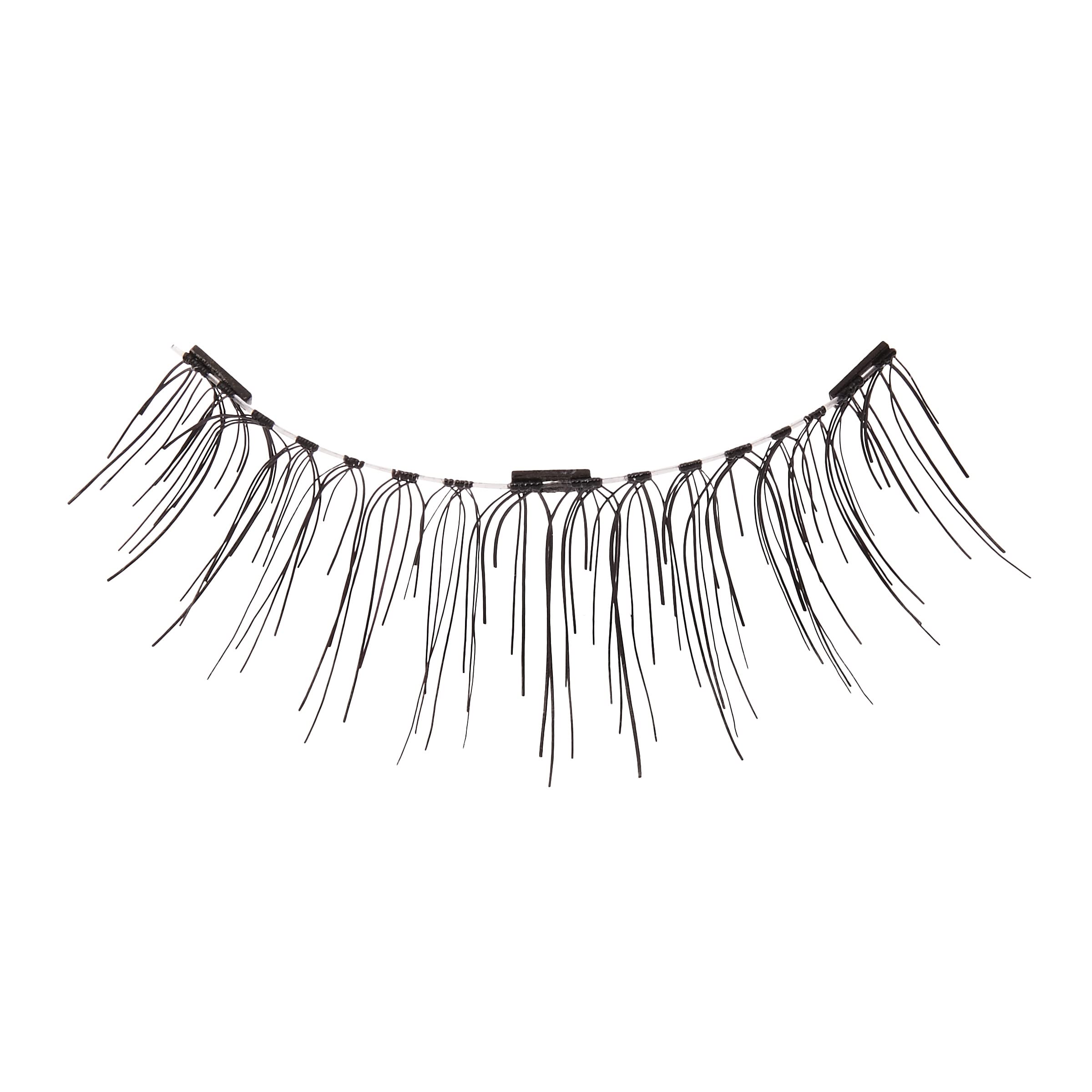 Pestañas magnéticas KISS reutilizables para varios looks.