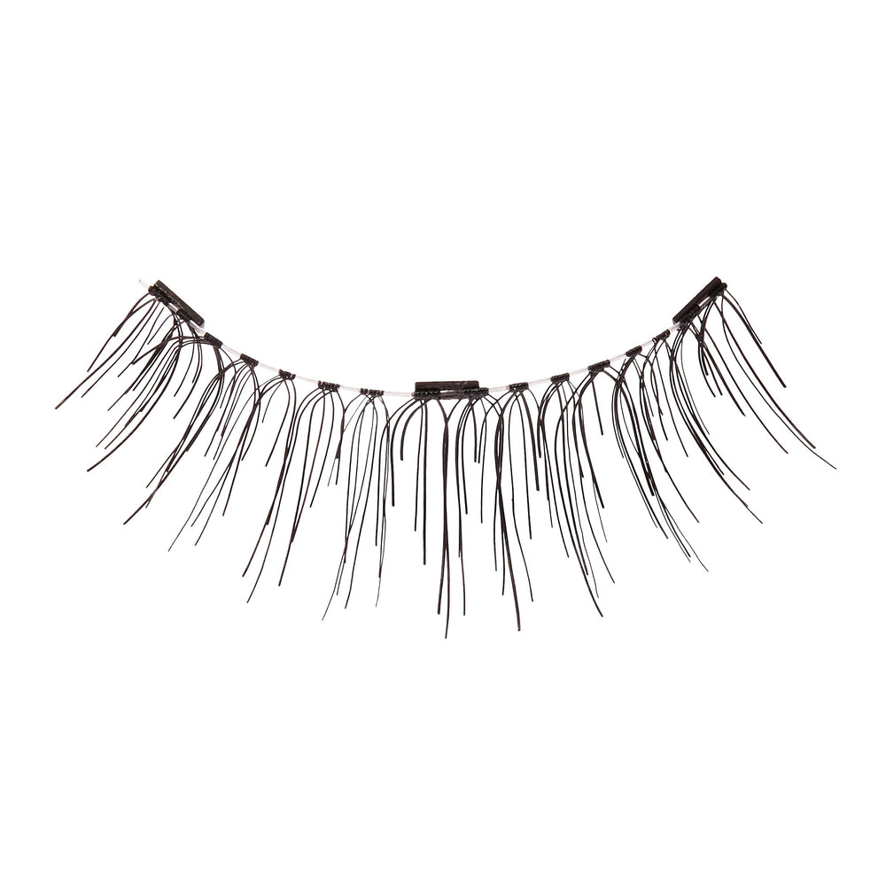 Pestañas magnéticas KISS reutilizables para varios looks.