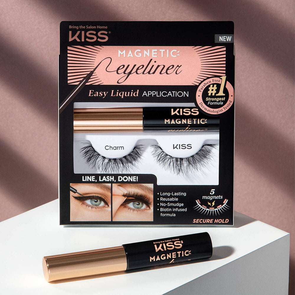 KISS pestanas magneticas Charm duraderas para uso diario