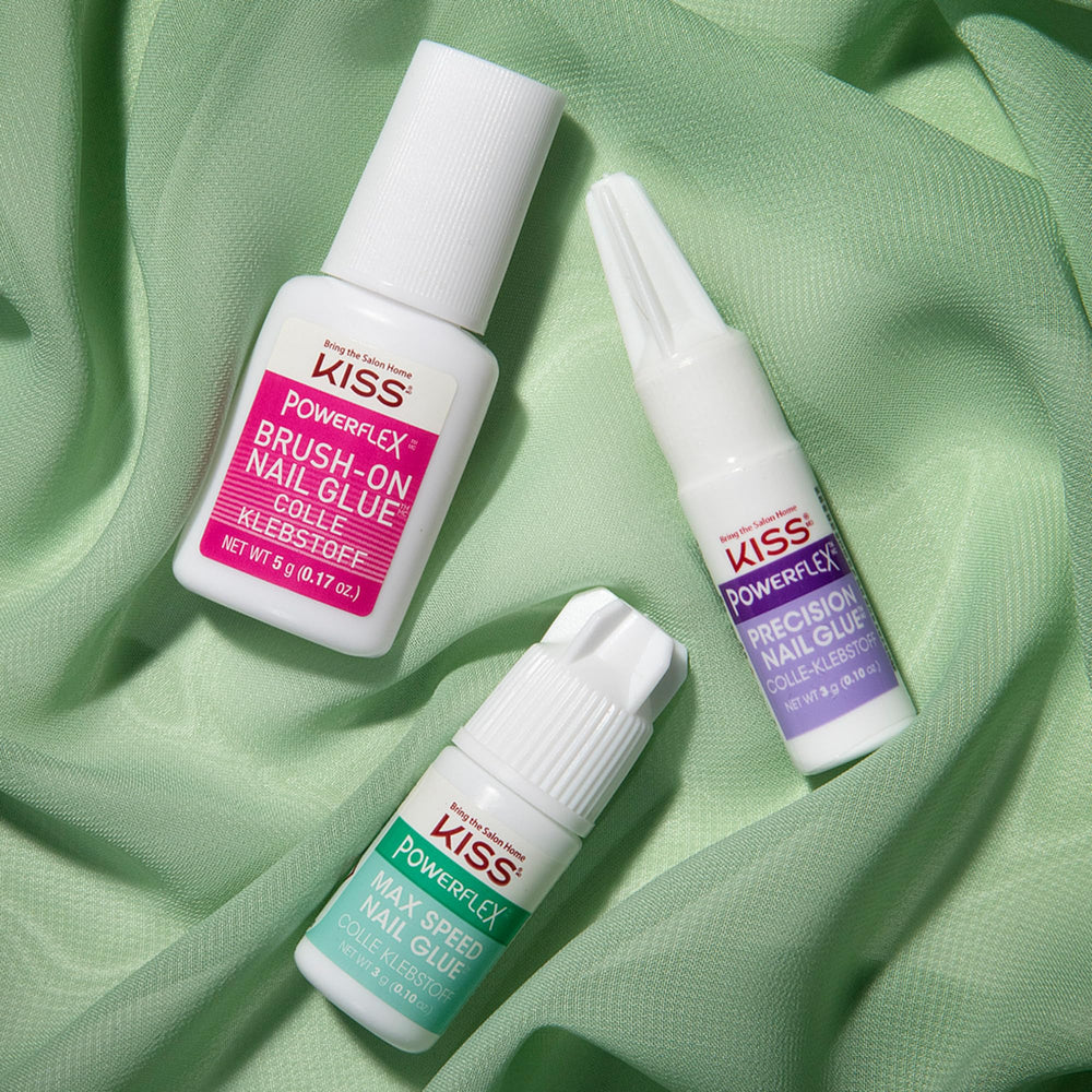 KISS PowerFlex: duración prolongada para arte de uñas y uñas decoradas.