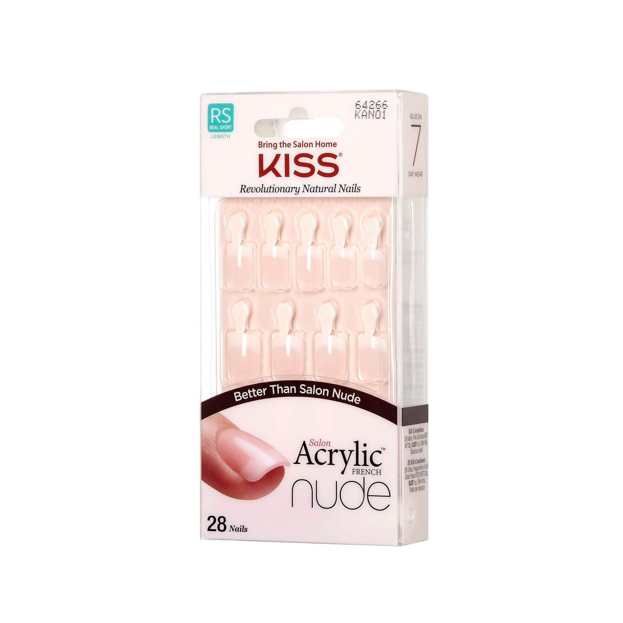 KISS Kiss Salon Línea de sonrisa fina brinda un acabado limpio y profesional