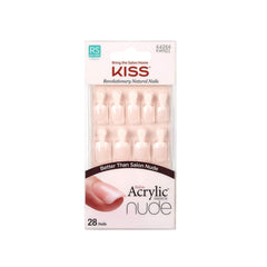 KISS Kiss Salon Longitud corta real ofrece comodidad durante la manicura