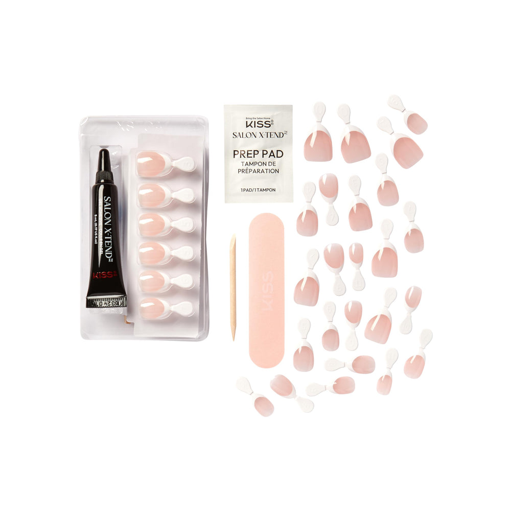 Kit de inicio Kiss X-tend todo en uno para uñas de gel