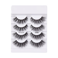 Kiss Triple Push-Up Bombshell 14mm punta dividida para volumen completo.