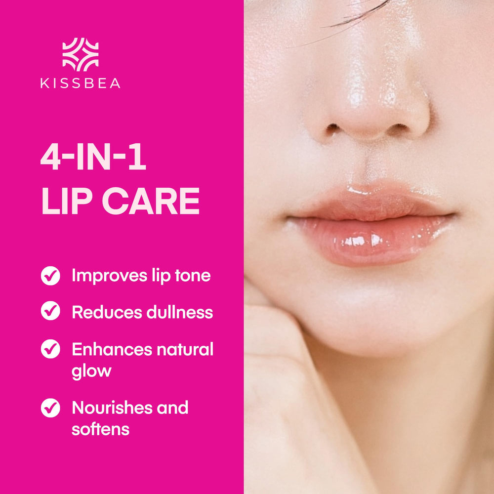 KissBea Lip Lightening: aplicación suave del gloss para uso diario.