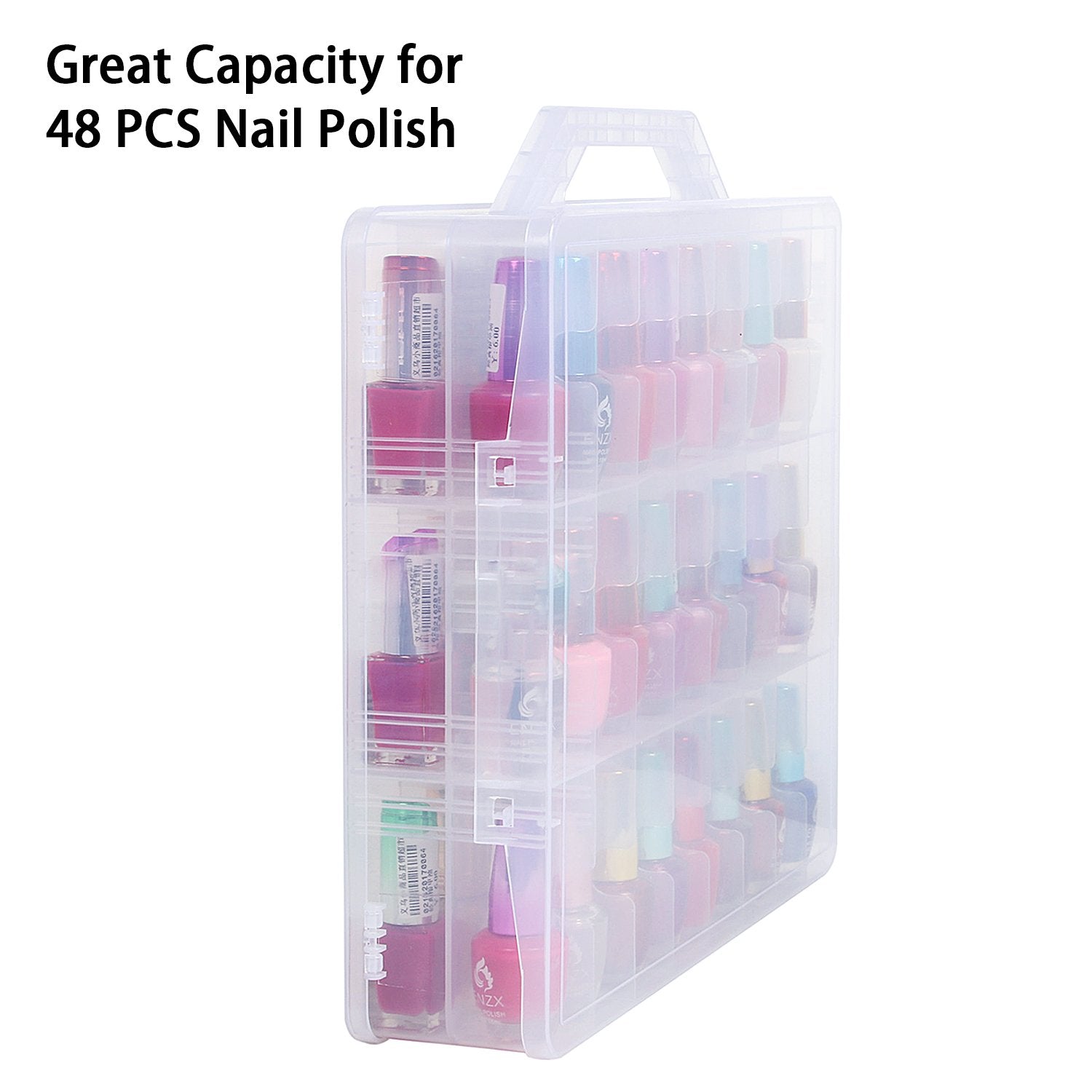 Kissbuty organizador para tocador, fácil acceso a los esmaltes