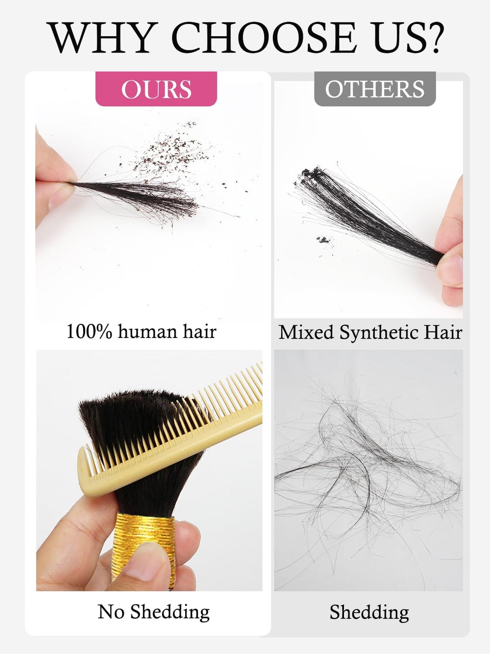 KISS HAIR trenzas diversas para uso diario y creativo