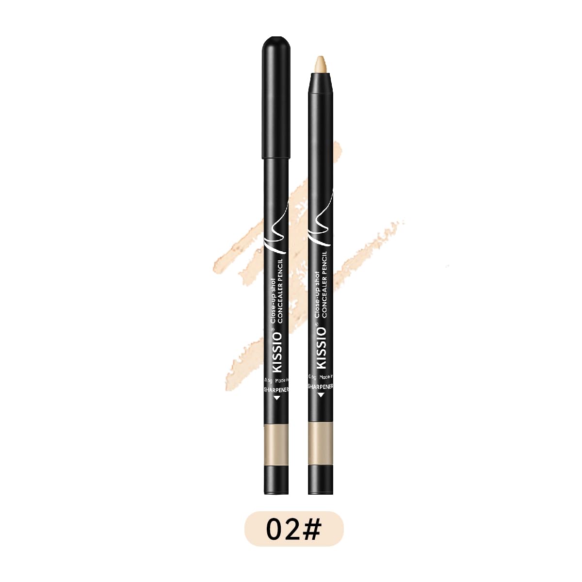 KISSIO Lápiz Corrector - aplicación precisa bajo ojos