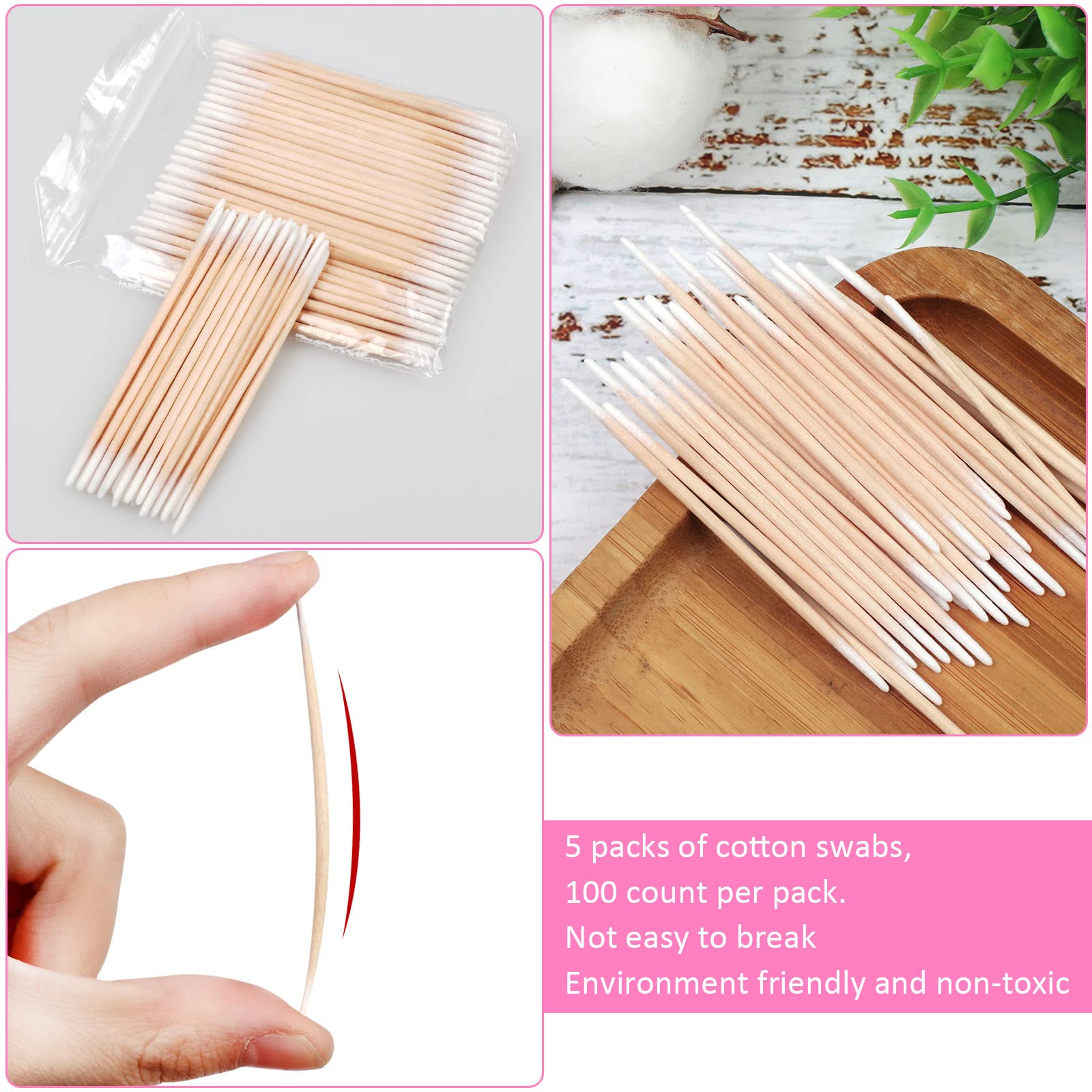 Kissxiaoya paquete de 12 hisopos microblading para tener a mano.