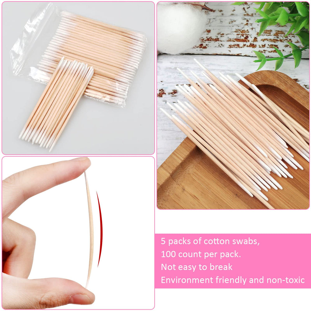 Kissxiaoya paquete de 12 hisopos microblading para tener a mano.