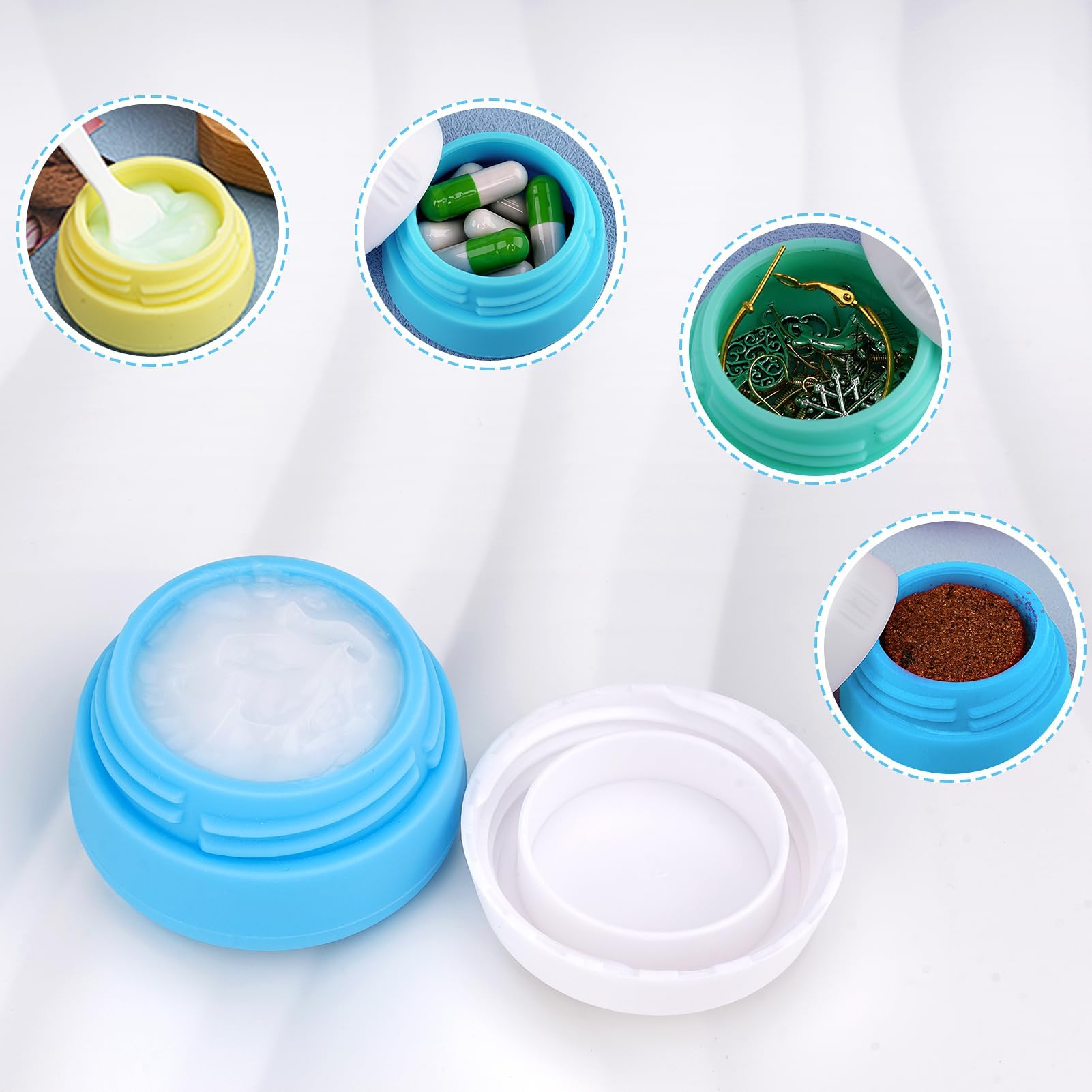 Kitchen GIMS: espatulas mini incluidas para transferir cosméticos con precisión