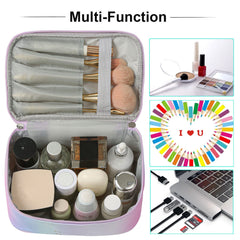 KITENROM bolsillos internos elásticos para fijar labios y brochas con seguridad.